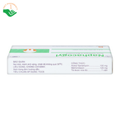 Thuốc Naphacogyl Nam Hà phòng ngừa và điều trị nhiễm trùng răng miệng (2 vỉ x 10 viên)