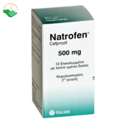 Thuốc Natrofen Cefprozil 500mg Remedina điều trị nhiễm khuẩn đường hô hấp, nhiễm khuẩn da (3 vỉ x 4 viên)