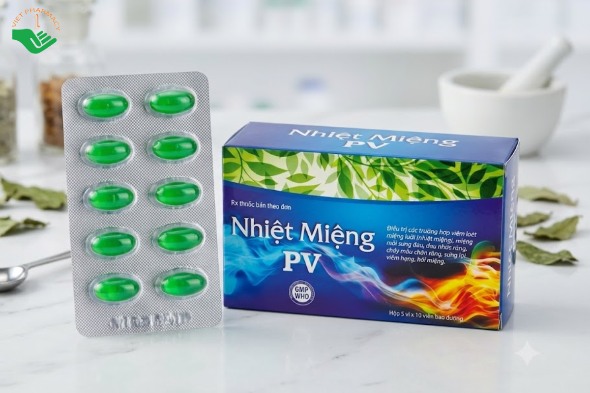 Thuốc Nhiệt Miệng PV Dược Phúc Vinh