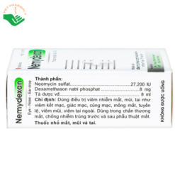 Thuốc nhỏ mắt mũi tai Nemydexan Nam Hà điều trị viêm kết mạc, viêm mũi, viêm tai ngoài (8ml)