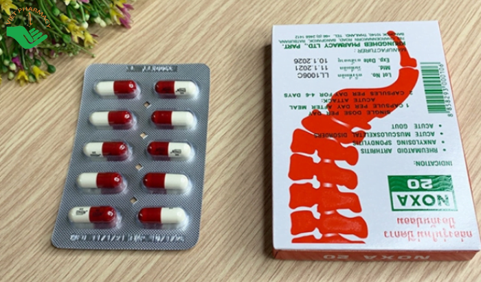 Thuốc Noxa 20 Krungdheb chống viêm và giảm đau xương khớp (1 vỉ x 10 viên)