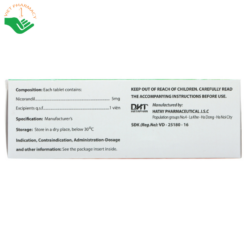 Thuốc Pecrandil 5mg Hà Tây trị đau thắt ngực (6 vỉ x 10 viên)