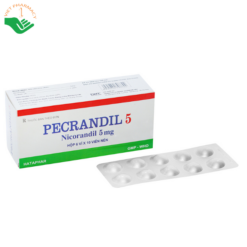Thuốc Pecrandil 5mg Hà Tây trị đau thắt ngực (6 vỉ x 10 viên)
