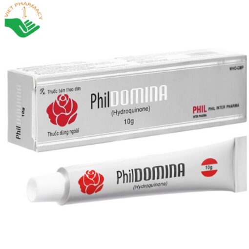 Thuốc PhilDomina tuýp 10g trị tăng sắc tố da, tẩy trắng da