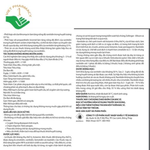 Thuốc ranitidine