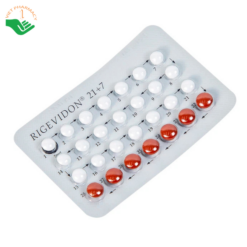 Thuốc Rigevidon 21+7 Gedeon dùng cho tránh thai (3 vỉ x 28 viên)
