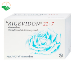 Thuốc Rigevidon 21+7 Gedeon dùng cho tránh thai (3 vỉ x 28 viên)