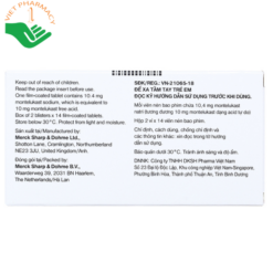 Thuốc Singulair 10mg MSD