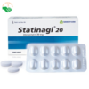 Thuốc Statinagi 20 Agimexpharm điều trị tăng cholesterol máu (3 vỉ x 10 viên)