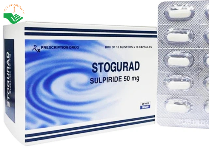 Thuốc Stogurad 50mg điều trị ngắn ngày chứng lo âu (10 vỉ x 10 viên)