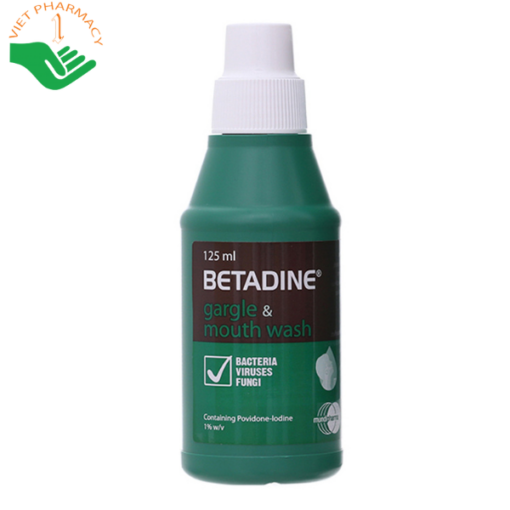 Thuốc súc họng Betadine Gargle & Mouth Wash