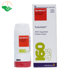 Thuốc bột hít Symbicort Turbuhaler 160/4.5 mcg trị hen suyễn (120 liều)