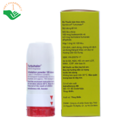 Thuốc bột hít Symbicort Turbuhaler 160/4.5 mcg trị hen suyễn (120 liều)