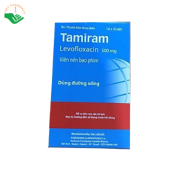 Thuốc Tamiram 500m điều trị các bệnh nhiễm trùng ( Hộp 1 vỉ x 10 viên)