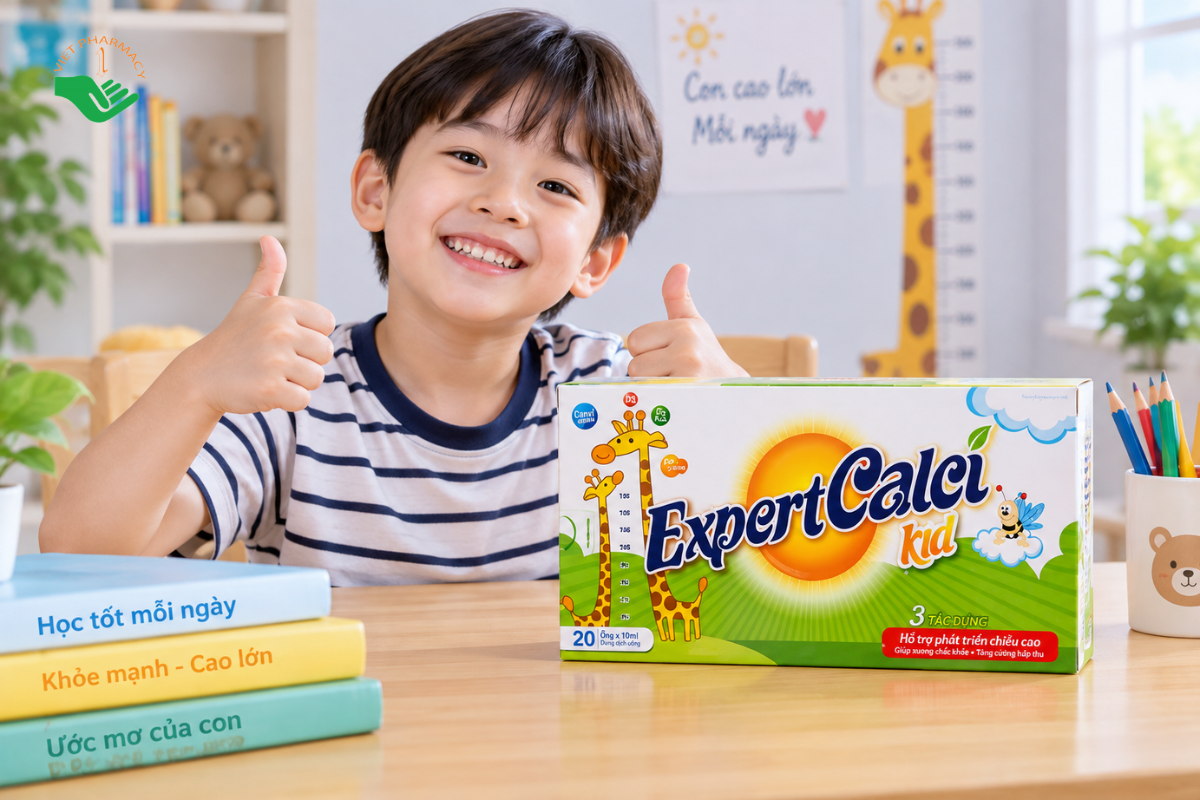 Expertcalci Kid là sản phẩm nhập khẩu từ Mỹ