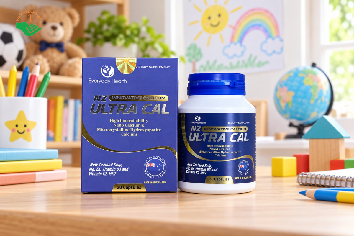 Canxi NANO NZ-ULTRA CAL là sản phẩm nhập khẩu chính hãng từ New Zealand