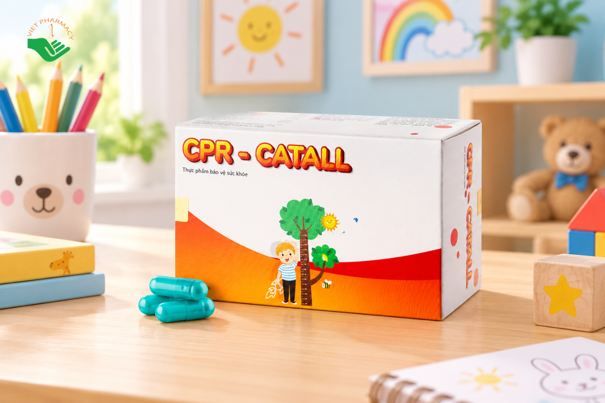 Viên uống CPR - Catall hỗ trợ tăng chiều cao cho trẻ