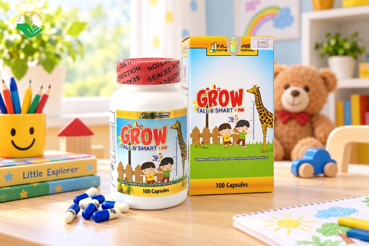 Grow Talls & Smart + DHA phù hợp với thể trạng của trẻ em châu ÁGrow Talls & Smart + DHA phù hợp với thể trạng của trẻ em châu Á