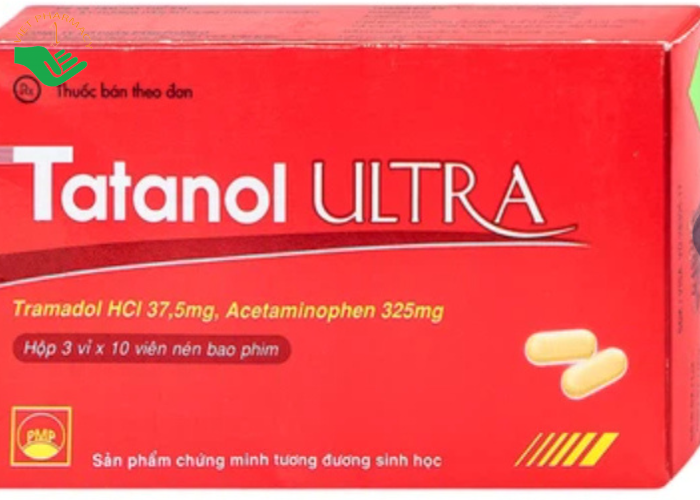 Thuốc Tatanol Ultra điều trị các cơn đau từ trung bình đến nặng (3 vỉ x 10 viên)