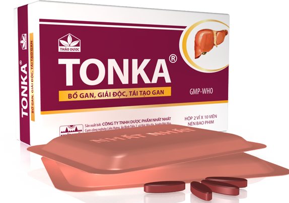 Thuốc giải độc gan trị mụn Tonka Nhất Nhất