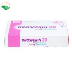 Thuốc tránh thai của Abbott Drosperin 20 dùng hằng ngày (1 vỉ x 28 viên)