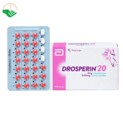 Thuốc tránh thai của Abbott Drosperin 20 dùng hằng ngày (1 vỉ x 28 viên)