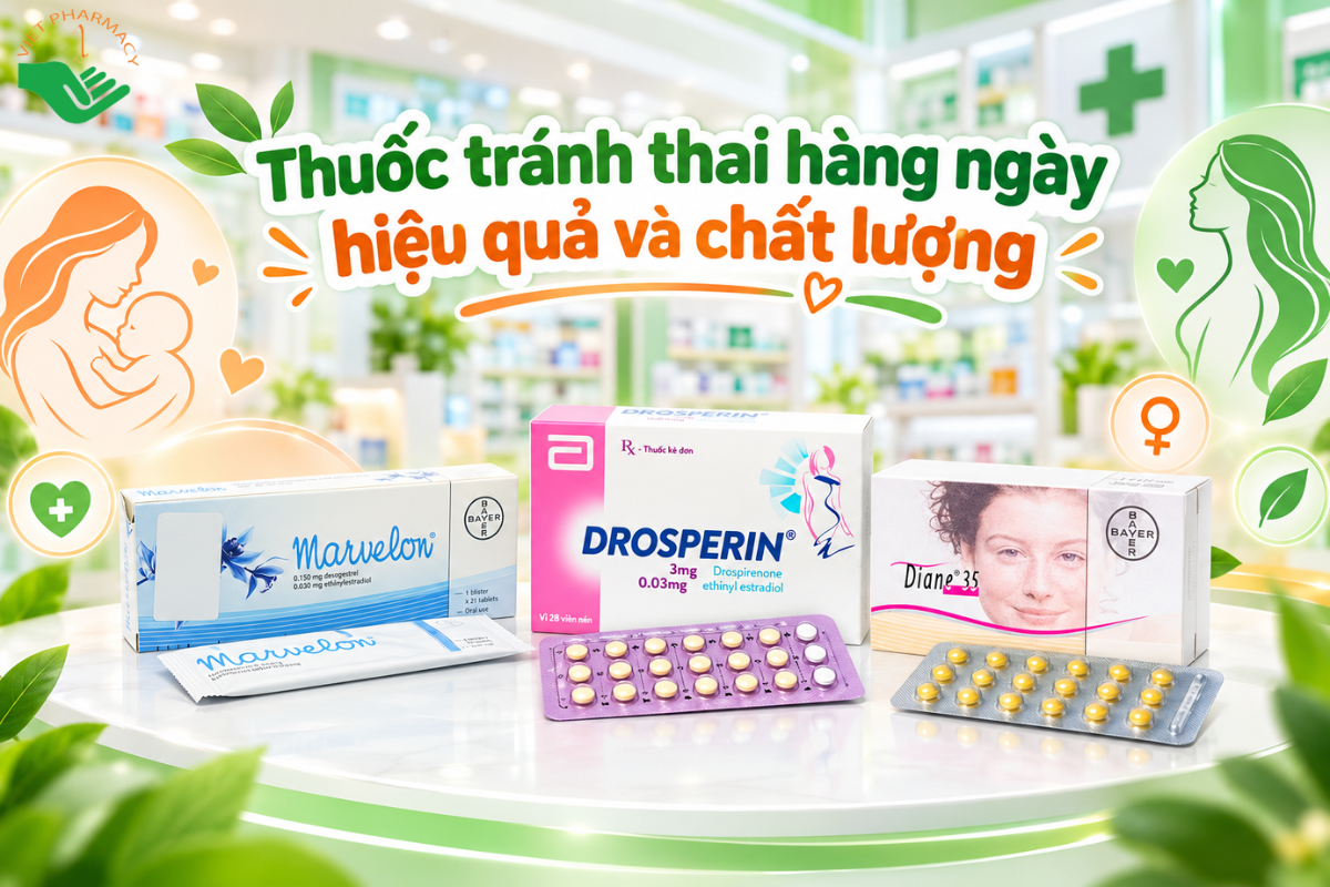 thuốc tránh thai hàng ngày