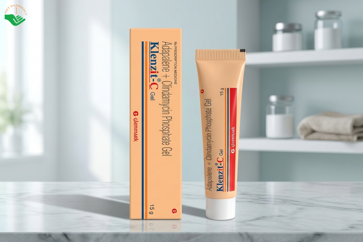 Thuốc trị mụn bọc Klenzit C Gel 15g