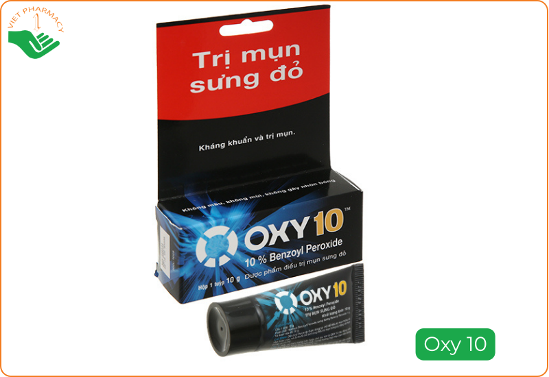 Thuốc trị mụn lưng Oxy 10