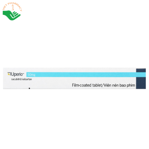 Thuốc Uperio 50mg Novartis trị suy tim (2 vỉ x 14 viên)