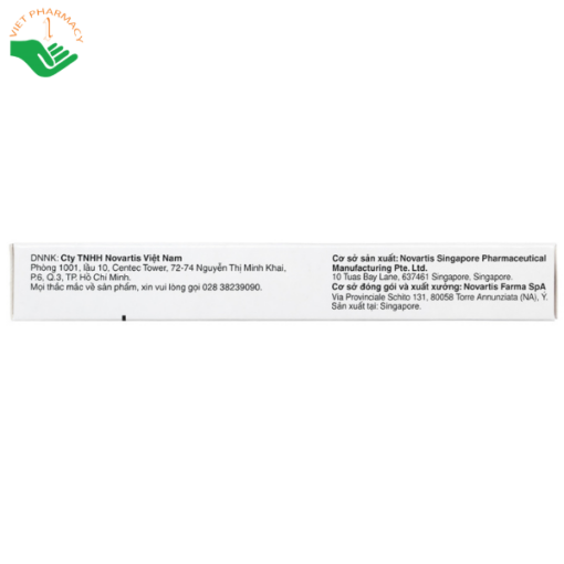 Thuốc Uperio 50mg Novartis trị suy tim (2 vỉ x 14 viên)