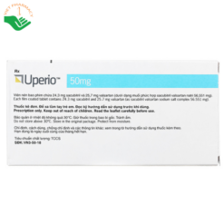 Thuốc Uperio 50mg Novartis trị suy tim (2 vỉ x 14 viên)