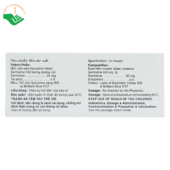 Thuốc Utralene-50 Umedica điều trị trầm cảm (10 vỉ x 10 viên)