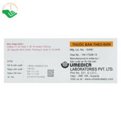 Thuốc Utralene-50 Umedica điều trị trầm cảm (10 vỉ x 10 viên)