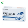 Thuốc Vaslor-40 Davipharm hỗ trợ cho chế độ ăn kiêng điều trị cao cholesterol máu nguyên phát (6 vỉ x 10 viên)