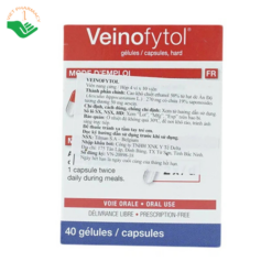 Thuốc Veinofytol Tilman điều trị suy tĩnh mạch mãn tính nhẹ (4 vỉ x 10 viên)
