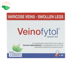 Thuốc Veinofytol Tilman điều trị suy tĩnh mạch mãn tính nhẹ (4 vỉ x 10 viên)