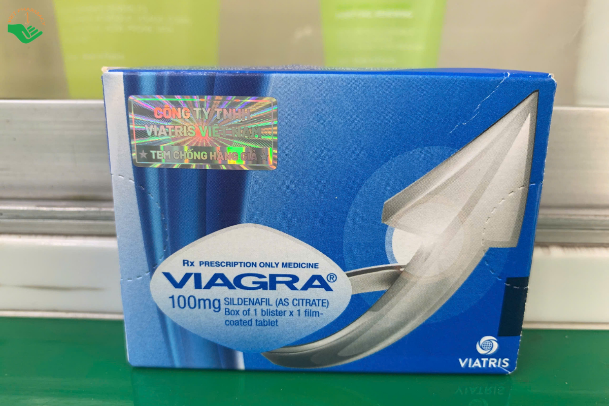 Thuốc Viagra 100mg điều trị rối loạn cương dương