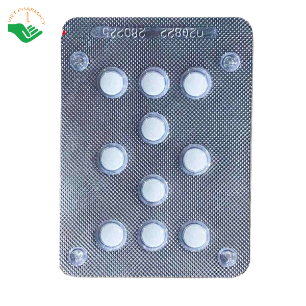 Thuốc Vinafolin 0,05mg điều trị hoocmon (1 vỉ x 10 viên)