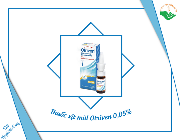 Thuốc xịt mũi Otriven hàm lượng 0.05%