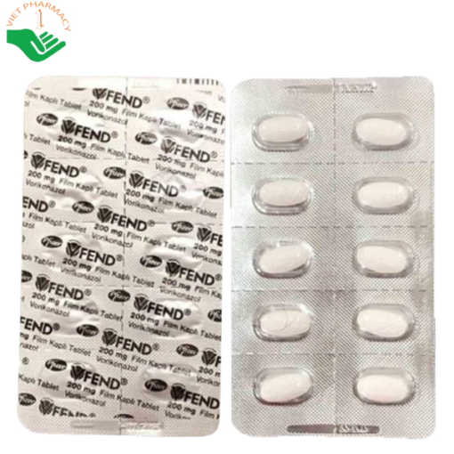 Thuốc Vfend 200mg điều trị nhiễm nấm Candida (30 viên)