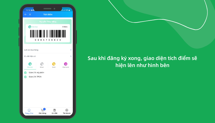 Đăng ký thẻ thành viên Nhà Thuốc Việt 3