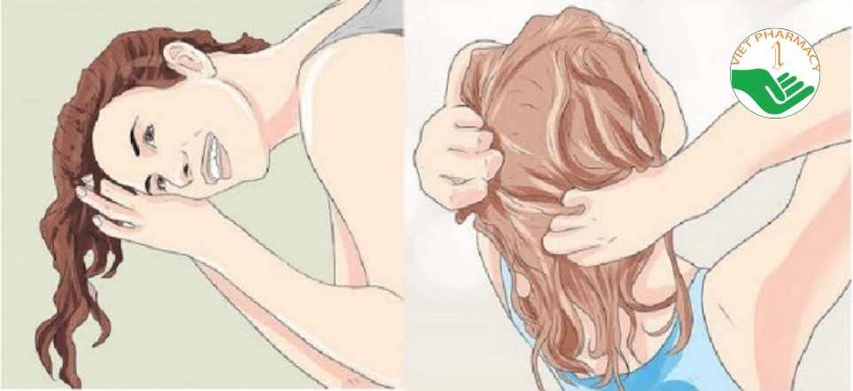 Tiến hành nhuộm tóc bằng cà phê