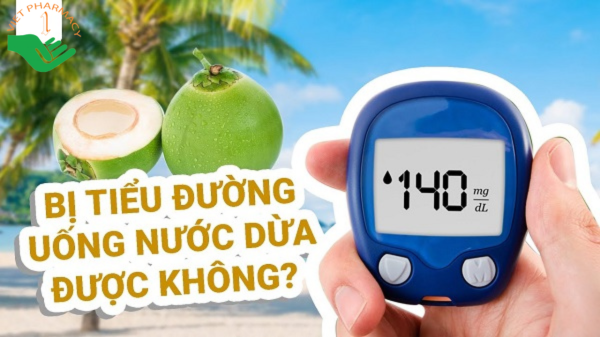 Người bị tiểu đường hoàn toàn uống được nước dừa