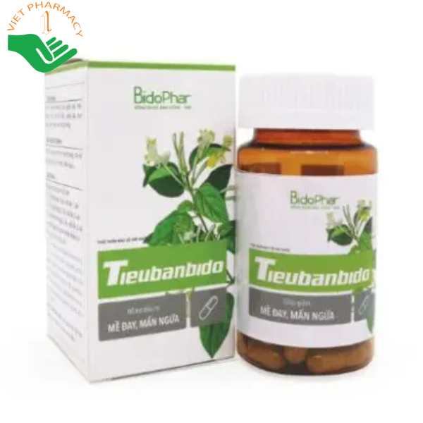 Tieubanbido+ Bình Đông giảm các triệu chứng chàm, mề đay, mẩn ngứa