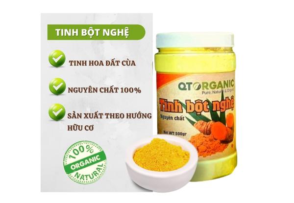 Tinh bột nghệ QTOrganic