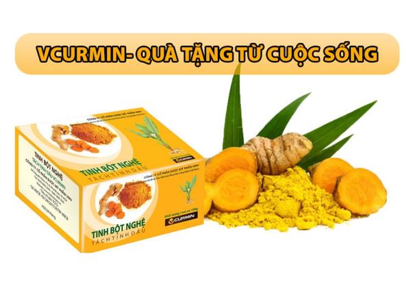Tinh bột nghệ Vcurmin