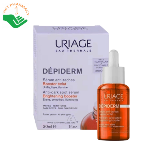 Tinh chất dưỡng sáng da Uriage Depiderm White Serum Correcteur Eclaircissant 30ml