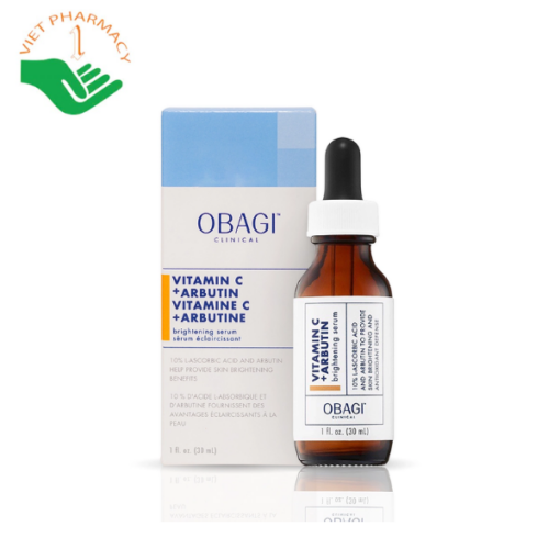 Tinh chất dưỡng trắng da OBAGI CLINICAL Vitamin C+ Arbutin Brightening Serum 30ml