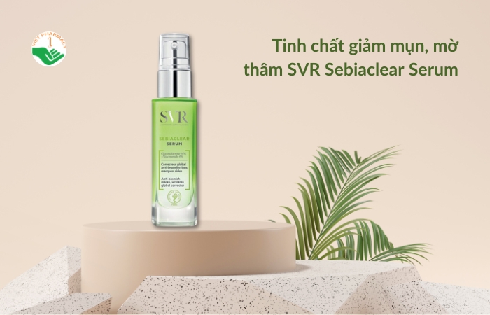 Tinh chất giảm mụn, mờ thâm SVR Sebiaclear Serum